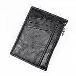 Porte-cartes cuir homme plat