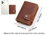 Porte-cartes Homme - Cuir de luxe