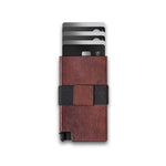 Porte-cartes homme cuir marron