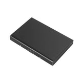 Porte-cartes rigide noir avec technologie RFID